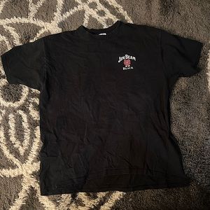 JIM BEAM BLACK T-SHIRT, size: Large.